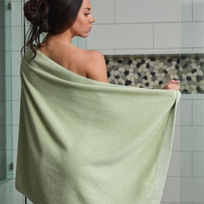 Show full view: BedVoyage Luxury Viscose from Bamboo Bath Towel, Sage slide 2 of 8