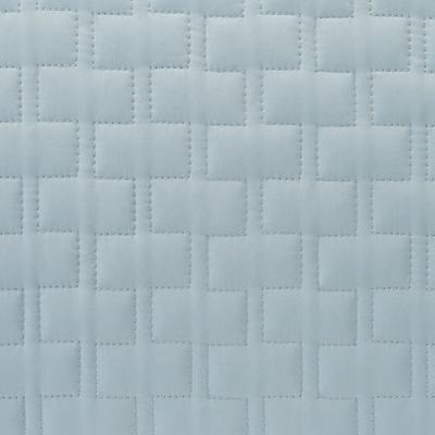 Show full view: BedVoyage Luxury 100% Viscose from Bamboo Quilted Brick Coverlet, Sky, King slide 7 of 10