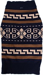 Pendleton Dog Sweater, Westerley Navy, X-Large