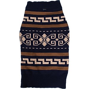Pendleton Dog Sweater, Westerley Navy, X-Large