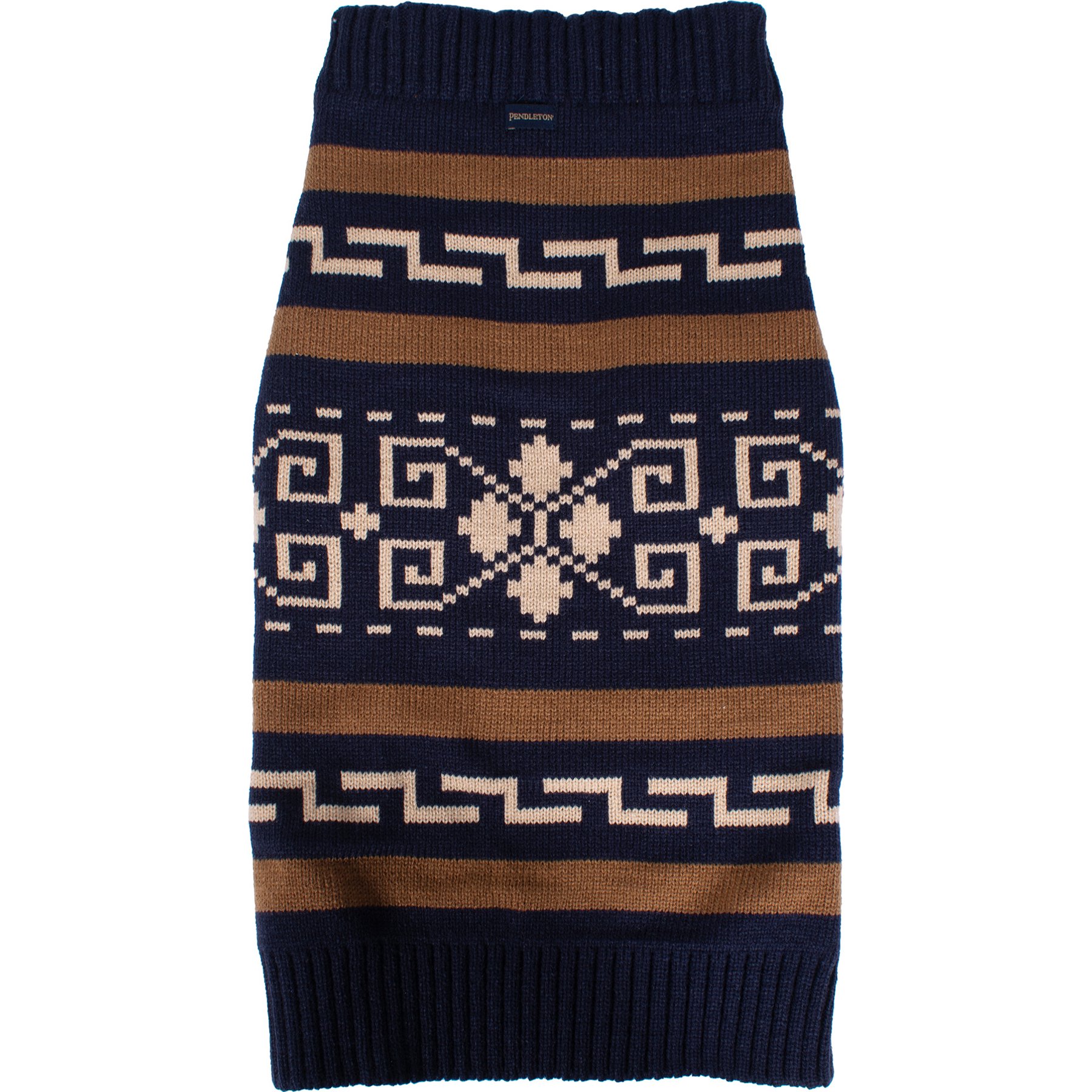 Pendleton Dog Sweater, Westerley Navy, Large