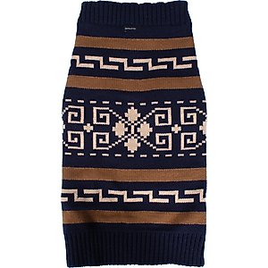 Pendleton Dog Sweater, Westerley Navy, Large