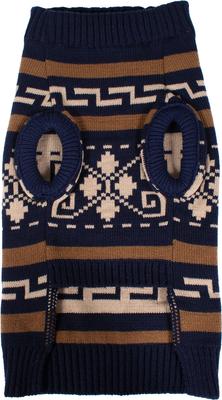 Show full view: Pendleton Dog Sweater, Westerley Navy, Large slide 3 of 6