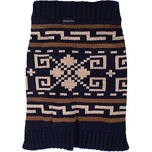Pendleton Dog Sweater, Westerley Navy, Small