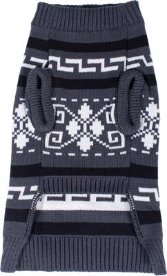 Show full view: Pendleton Dog Sweater, Westerley Gray, Large slide 3 of 6