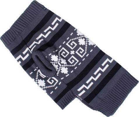 Show full view: Pendleton Dog Sweater, Westerley Gray, Large slide 2 of 6