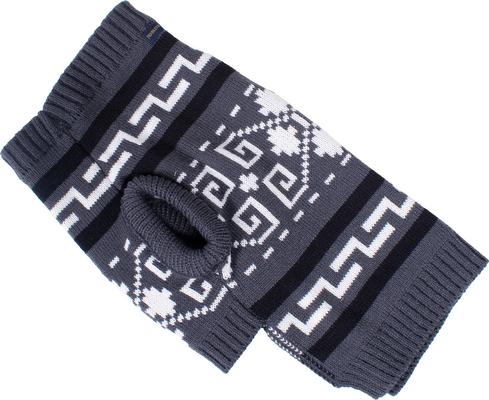 Show full view: Pendleton Dog Sweater, Westerley Gray, Medium slide 2 of 6