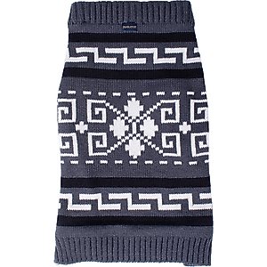 Pendleton Dog Sweater, Westerley Gray, Medium