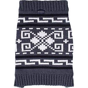 Pendleton Dog Sweater, Westerley Gray, Small
