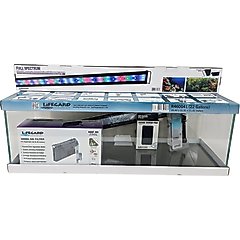 Lifegard Crystal Bookshelf Aquarium KIT, 22-gal