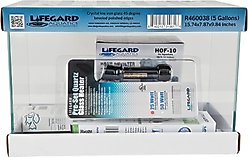 Lifegard Crystal Low Iron Glass Aquarium Kit, 5-gal