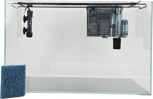 Show full view: Lifegard Crystal Low Iron Glass Aquarium Kit, 10-gal slide 3 of 9