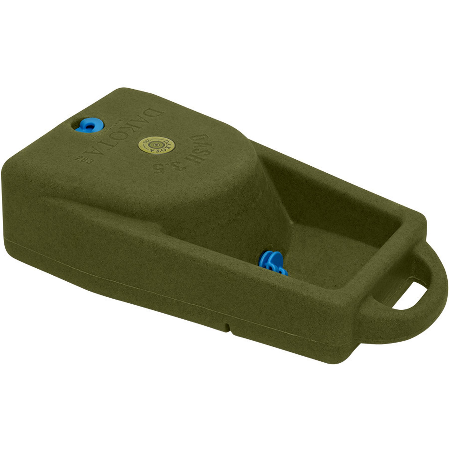 Dakota 283 Dash Dakota Guard Antimicrobial Dog Watering System, Olive, 3.5-gal