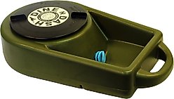 Dakota 283 Dine N Dash Dakota Guard Antimicrobial Dog Feeding System, Olive