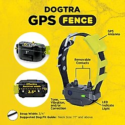 Dogtra GPS Fence Wireless System Rechargeable Virtual Containment Collar, Black slide 2 of 9