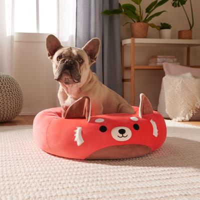Show full view: Squishmallows Cici the Red Panda Dog Bed, Large: 30-in slide 5 of 9