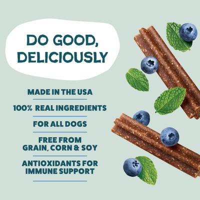 Show full view: Shameless Pets The Tooth Berry Dog Dental Sticks, Mini, 7.2-oz bag slide 3 of 9