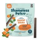 Shameless Pets Dental Sticks Carrot & Mint Dog Treats, 32 count