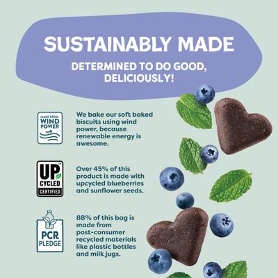 Show full view: Shameless Pets Blueberry & Mint Soft Baked Dog Treats, 1-lb bag slide 8 of 11