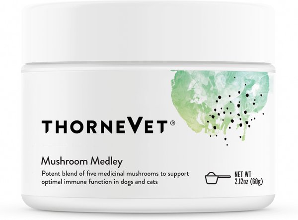 ThorneVET Mushroom Medley Immune Powder Supplement for Dogs