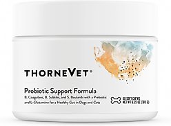ThorneVET Probiotic Support Formula Digestive Aid Chew Supplement for Dogs, 90 count jar
