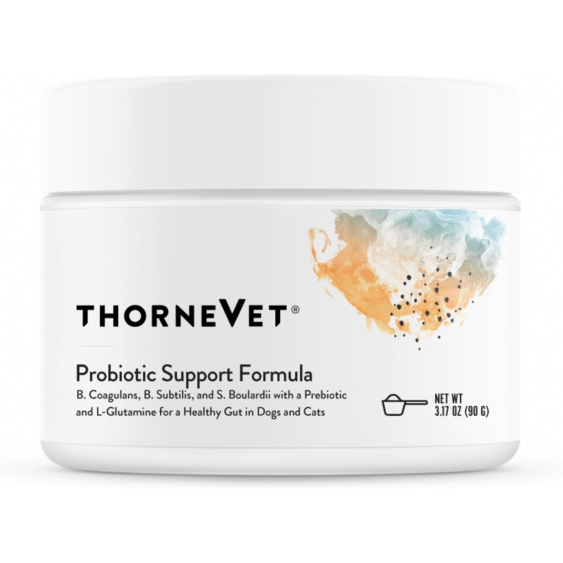ThorneVET Probiotic Support Formula Digestive Aid Powder Supplement for Dogs, 60 scoops