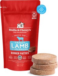 Stella & Chewy's Dandy Lamb Patties Frozen Raw Dog Food, 6-lb bag