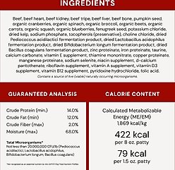 Stella & Chewy's Stella's Super Beef Patties Frozen Raw Dog Food, 12-lb bag slide 2 of 9