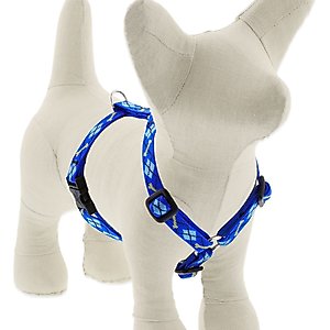 LupinePet Original Designs Dapper Dog Adjustable Dog Harness, Small: 12 to 20-in chest, 1/2-in wide