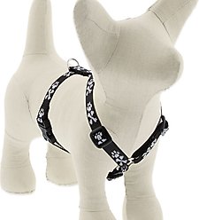 LupinePet Original Designs Bling Bonz Adjustable Dog Harness, X-Small: 9 to 14-in chest, 1/2-in wide