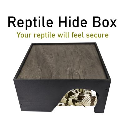 Show full view: Reptile Kages Premium Reptile Basking Platform & Hide Box, 12 x 12-in slide 1 of 6
