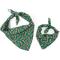 Show in main carousel: The Worthy Dog Christmas Candy Cane Dog Bandana, Large slide 2 of 3