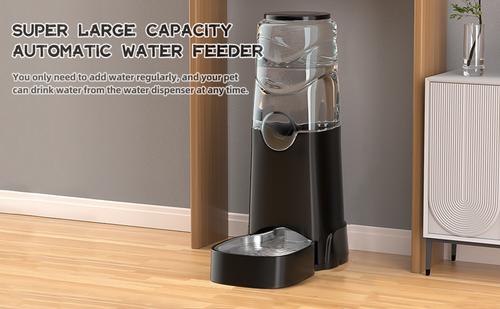 Show full view: Modign Gravity Refill Pet Waterer, Black, 2.1-gal slide 8 of 11