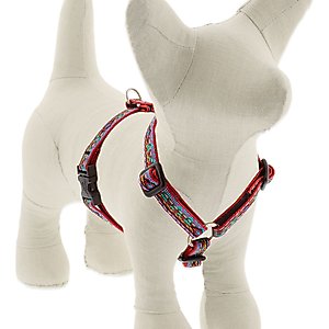 LupinePet Original Designs El Paso Adjustable Dog Harness, Small: 12 to 20-in chest, 1/2-in wide