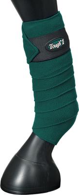 Show full view: Tough1 Polo Horse Wraps, Hunter Green, 5" wide x 7 1/2" long slide 3 of 3