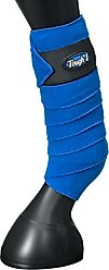 Tough1 Polo Horse Wraps, Royal Blue, 5" wide x 7 1/2' long slide 2 of 3