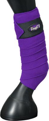 Show full view: Tough1 Polo Horse Wraps, Purple, 5" wide x 7 1/2" long slide 3 of 3