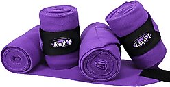 Tough1 Polo Horse Wraps, Purple, 5" wide x 7 1/2' long