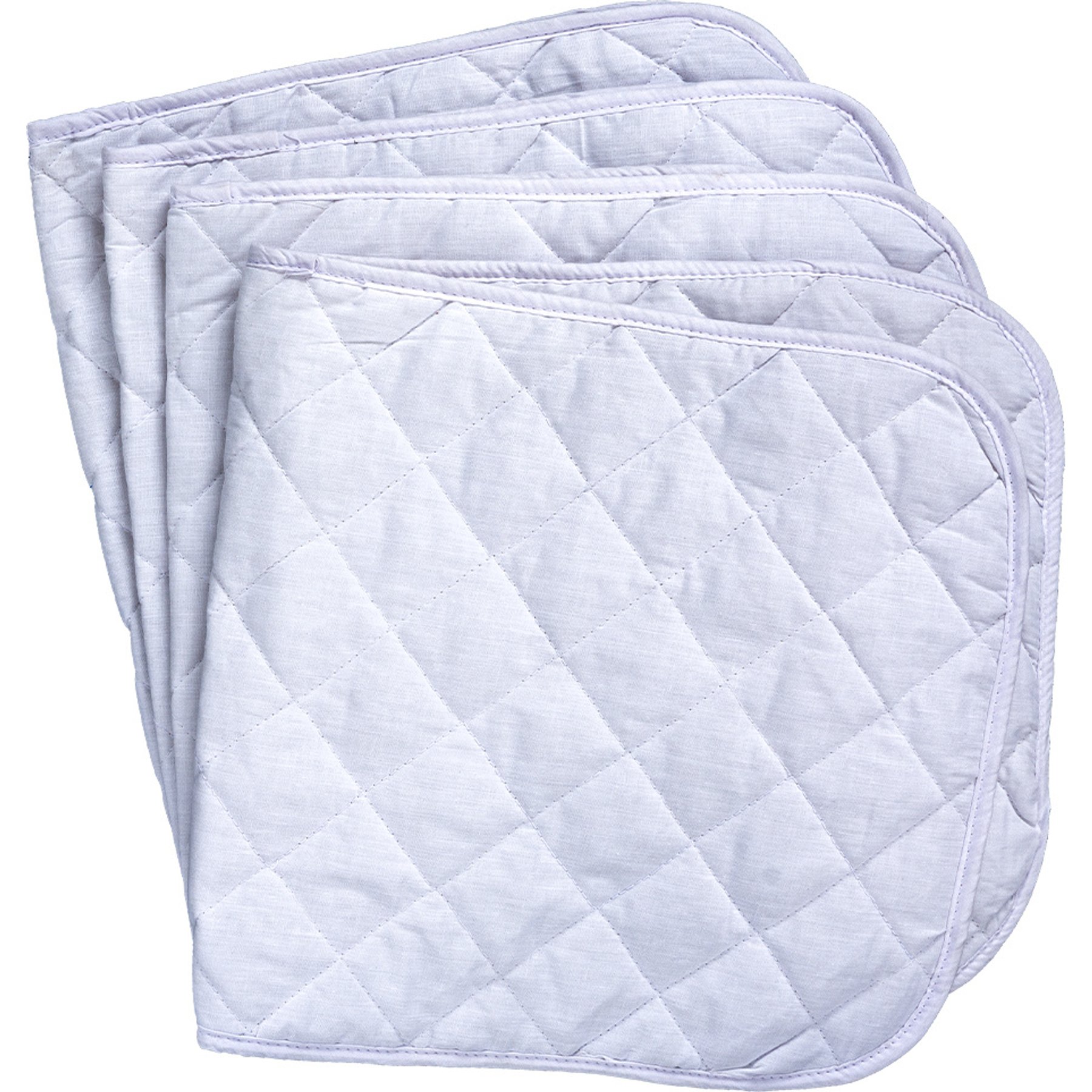 Tough1 Quilted Horse Leg Wraps, White, 14" tall X 30" wide