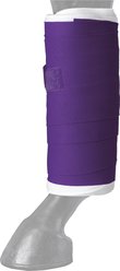 Tough1 Standing Horse Wraps, Purple, 5 1/2" wide x 9' long