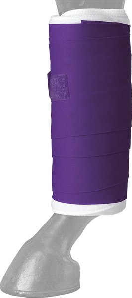 Show full view: Tough1 Standing Horse Wraps, Purple, 5 1/2" wide x 9' long slide 1 of 1