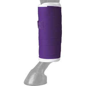Tough1 Standing Horse Wraps, Purple, 5 1/2" wide x 9' long