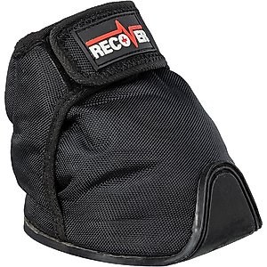 Tough1 Recover Therapy Horse Hoof Boot, Black, 2