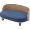 Show in main carousel: Zeus & Ruta Elevated Dog Sofa Bed, Dark Blue, 26.77 x 15.75 x 11.02-in slide 2 of 7