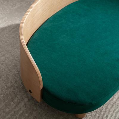 Show full view: Zeus & Ruta Elevated Dog Sofa Bed, Velvet, 26.77 x 15.75 x 11.02-in slide 5 of 6