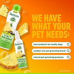 TropiClean EnduraScent Pineapple Scented Itch Relief Dog & Cat Shampoo, 20-fl oz bottle slide 2 of 9