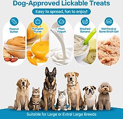 allforpaws Chill Out Frosty Lick Dog Toy, Blue slide 2 of 7