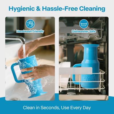 Show full view: allforpaws Chill Out Frosty Lick Dog Toy, Blue slide 7 of 7