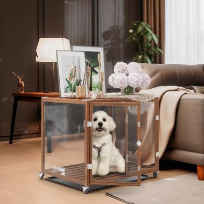 BingoPaw Tempered Glass Dog Crate