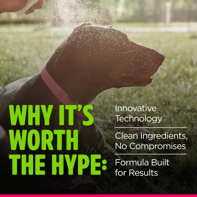 Show full view: TropiClean EnduraScent Raspberry Lime Scented Dog & Cat Deodorizing Spray, 8-fl oz bottle slide 4 of 10